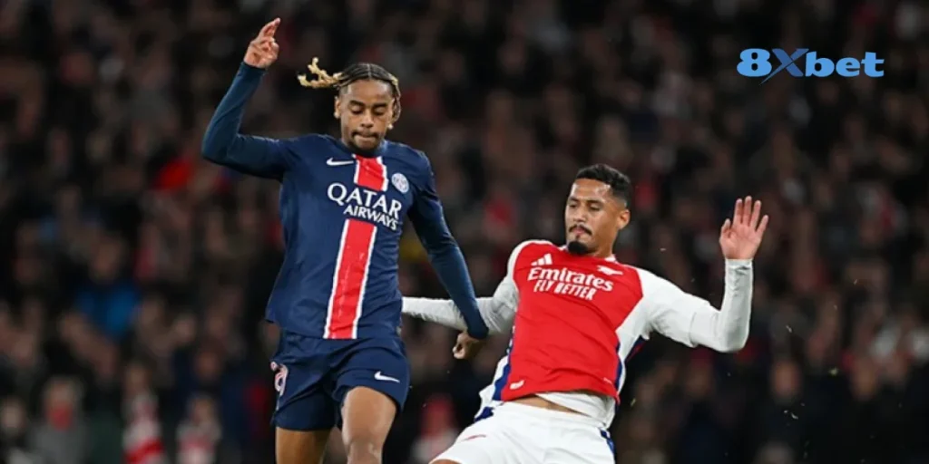8xbet soi kèo Arsenal vs PSG lượt về Pháo thủ tìm kiếm phép màu tại Paris